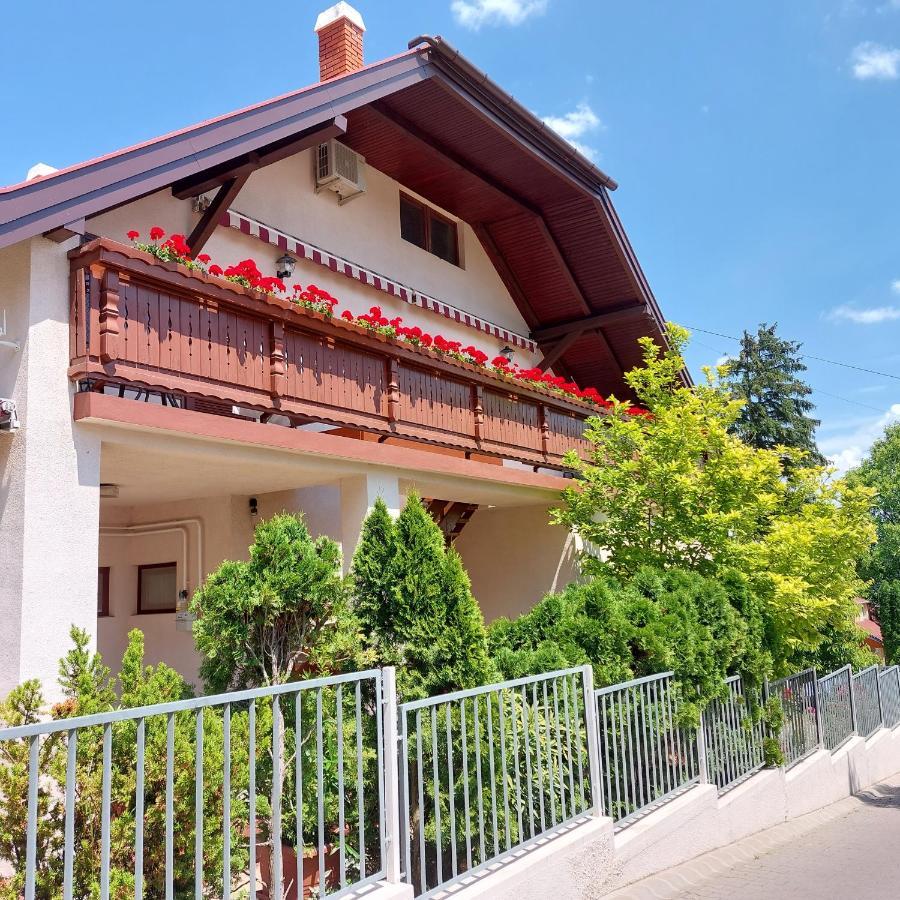 Erika Apartmanhazak Hévíz المظهر الخارجي الصورة